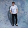 【WEB限定】ムラ柄ロゴプリント半袖Ｔシャツ