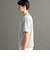 メランジジャカード リラックスフィット クルーネックTシャツ