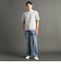 メランジジャカード リラックスフィット クルーネックTシャツ