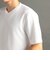 グラフィックジャカード VネックTシャツ