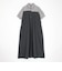 ドッキング風シャツワンピース