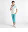 【25年モデル EC限定再販売】【NICOLE SPORTS】ムラ柄スキッパーポロシャツ