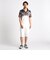 【25年モデル EC限定再販売】【NICOLE SPORTS】ムラ柄スキッパーポロシャツ