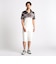 【25年モデル EC限定再販売】【NICOLE SPORTS】ムラ柄スキッパーポロシャツ