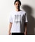 【RIELABO】グラデーションロゴプリント クルーネックTシャツ