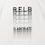 【RIELABO】グラデーションロゴプリント クルーネックTシャツ