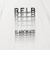 【RIELABO】グラデーションロゴプリント クルーネックTシャツ