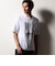 【RIELABO】グラデーションロゴプリント クルーネックTシャツ