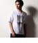 【RIELABO】グラデーションロゴプリント クルーネックTシャツ