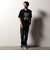 【RIELABO】グラデーションロゴプリント クルーネックTシャツ