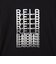 【RIELABO】グラデーションロゴプリント クルーネックTシャツ
