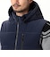 【NICOLE SPORTS】ロゴデザインパテッドベスト