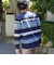 カスリボーダークルーネックニット