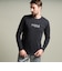シルケットクルーネック長袖Ｔシャツ
