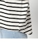【日本製】デラヴェ長袖Tシャツ　ボーダーシーズンカラー