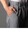 ヘリンボンハイストレッチセットアップパンツ