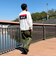 NANGA(ナンガ)別注バックプリントドローコードロングスリーブTシャツ