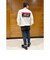 NANGA(ナンガ)別注バックプリントドローコードロングスリーブTシャツ