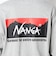 NANGA(ナンガ)別注バックプリントドローコードロングスリーブTシャツ