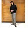NANGA(ナンガ)別注バックプリントドローコードロングスリーブTシャツ