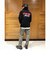 NANGA(ナンガ)別注バックプリントドローコードロングスリーブTシャツ