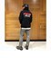 NANGA(ナンガ)別注バックプリントドローコードロングスリーブTシャツ