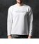 ストレッチポンチジェルプリント長袖Ｔシャツ