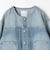 【BROOKLYN OVERALL】ノーカラーデニムジャケット