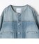 【BROOKLYN OVERALL】ノーカラーデニムジャケット