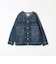 【BROOKLYN OVERALL】ノーカラーデニムジャケット