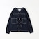 【BROOKLYN OVERALL】ノーカラーデニムジャケット