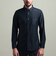 【HIDEAWAYS BLACK】シアーマイクロチェックレギュラーカラーシャツ