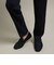 【HIDEAWAYS BLACK】シアージャガードニット　イージースラックス