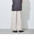 ダンボールニットワイドパンツ