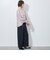 ダンボールニットワイドパンツ