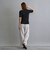 ワイドリブニットTシャツ