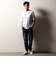 【RIELABO】シルク混ストレッチスムースＴシャツ