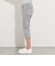 ガムストレッチヘリンボンクロップドパンツ
