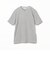 メランジジャカードニット VネックTシャツ