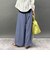 【セットアップ対応】テンセルデニムパンツ