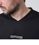 ストレッチポンチジェルプリントＶネック長袖Tシャツ