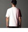 ストレッチポンチ　縦ロゴグラデーションTシャツ