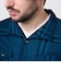 フロッキープリントスタンドカラーシャツ
