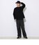 配色 ステッチ コンビ ロングスリーブ Tシャツ