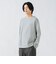 微起毛 ダブルフェイス フェイクレイヤー カットソー