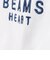 BEAMS HEART ロゴ 刺繍 Tシャツ