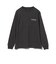 ハート スター バックプリント ロング スリーブ Tシャツ
