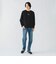BEAMS HEART ロゴ 起毛 ロングスリーブ