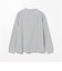 サカリバ フェイク レイヤード ヘンリーネック ロングスリーブ Tシャツ