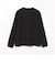 サカリバ フェイク レイヤード ヘンリーネック ロングスリーブ Tシャツ